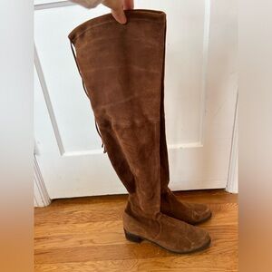 Stuart Weitzman lowland over the knee suede boots